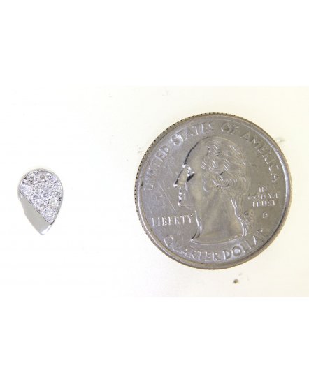 PEAR STYLE DIAMOND STUDS (TE982)