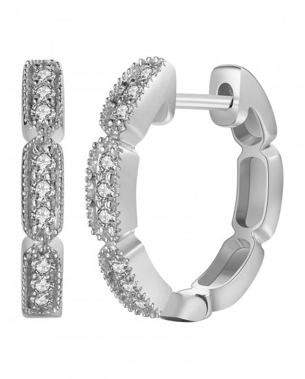 DIAMOND HOOPS  (TE986)