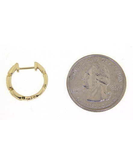 DIAMOND HOOPS  (TE986)