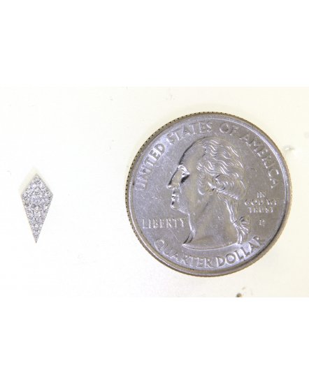 KITE SHAPE DIAMOND STUDS (TE995)