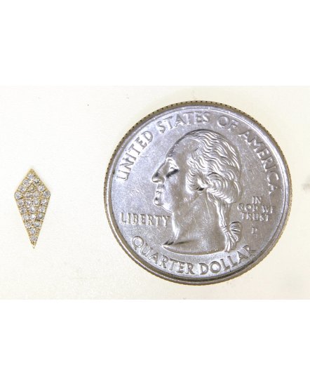 KITE SHAPE DIAMOND STUDS (TE995)