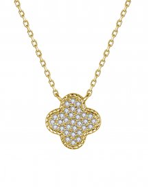 CLOVER STYLE DIAMOND NECKLACE (TN1000)
