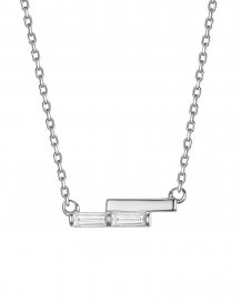 BAGUETTE DIAMOND NECKLACE (TN1005)