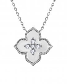 FLORAL STYLE DIAMOND NECKLACE (TN1008)