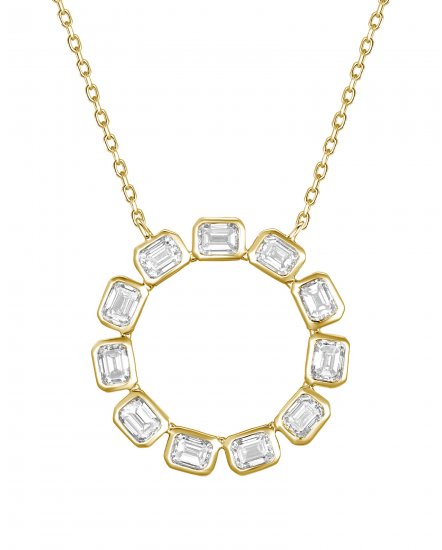 ROUND DIAMOND NECKLACE (TN1019)