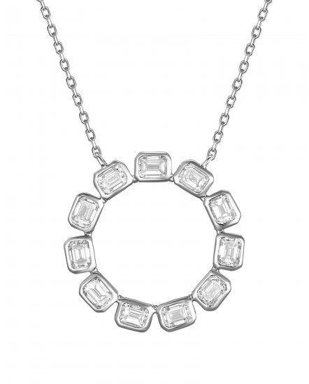 ROUND DIAMOND NECKLACE (TN1019)