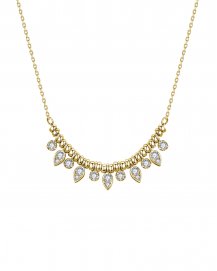 CURVED STYLE DIAMOND NECKLACE (TN1025)