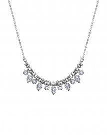 CURVED STYLE DIAMOND NECKLACE (TN1025)
