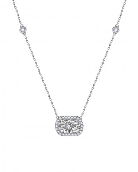 BAR STYLE DIAMOND NECKLACE (TN1038)