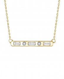 BAGUETTE DIAMOND NECKLACE (TN1039)