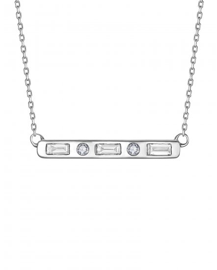 BAGUETTE DIAMOND NECKLACE (TN1039)