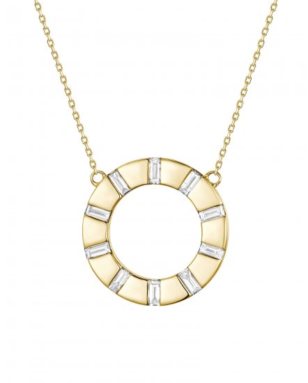 ROUND DIAMOND NECKLACE (TN1044)