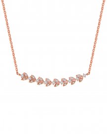 LEAF STYLE DIAMOND NECKLACE (TN211)