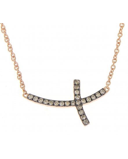CROSS DIAMOND NECKLACE (TN212)