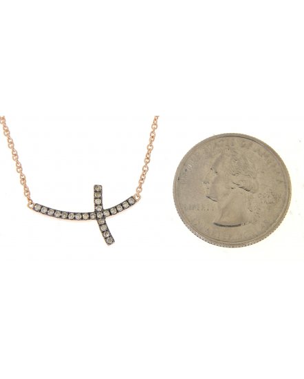 CROSS DIAMOND NECKLACE (TN212)