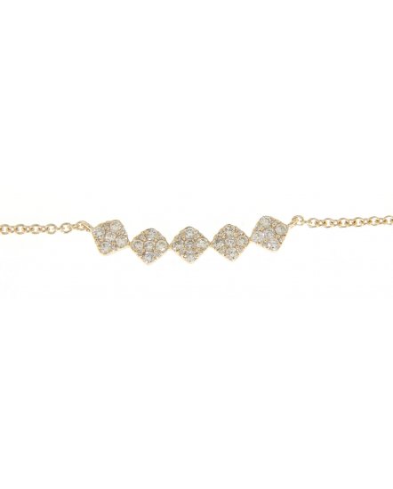SQUARE DIAMOND NECKLACE (TN213)