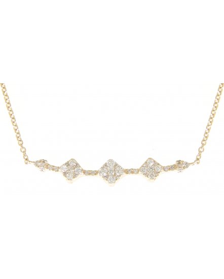 CLUSTER DIAMOND NECKLACE (TN215)