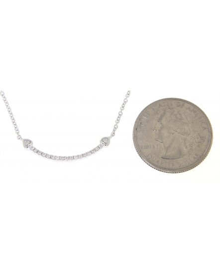 HEART SHAPE DIAMOND NECKLACE (TN240)