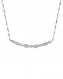 CURVED STYLE DIAMOND NECKLACE (TN254)