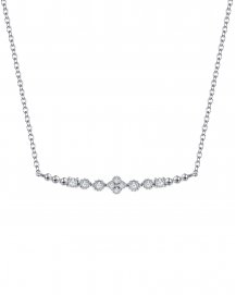 CLOVER STYLE DIAMOND NECKLACE (TN259)