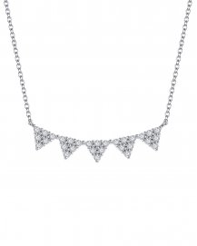 TRIANGLE DIAMOND NECKLACE (TN264)