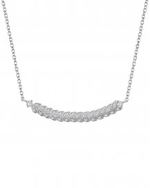 LEAF STYLE DIAMOND NECKLACE (TN266)