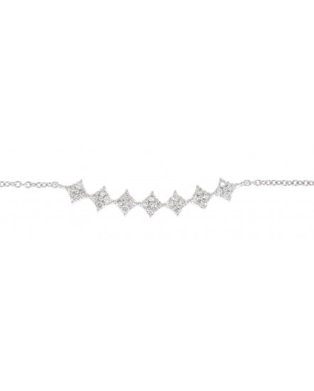 KITE SHAPE DIAMOND NECKLACE (TN272)