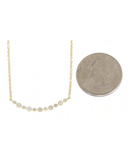 ROUND DIAMOND NECKLACE (TN273)