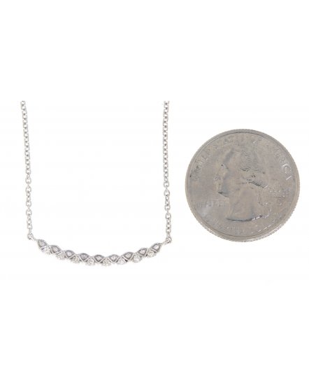 TRIANGLE DIAMOND NECKLACE (TN275)