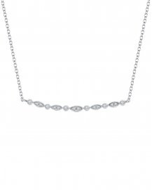CURVED STYLE DIAMOND NECKLACE (TN280)