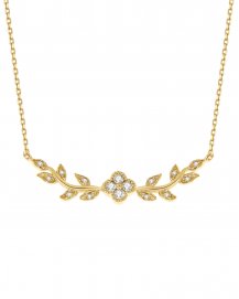 CLOVER DIAMOND NECKLACE (TN298)