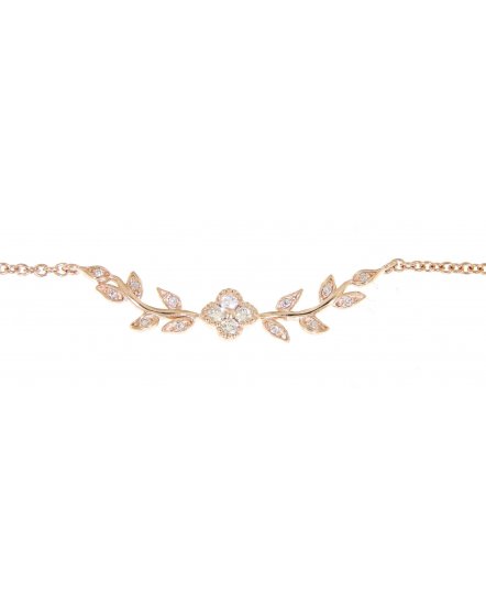 CLOVER DIAMOND NECKLACE (TN298)