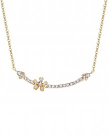 FLORAL STYLE DIAMOND NECKLACE (TN300)