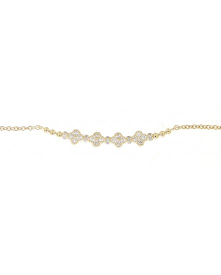 CLOVER DIAMOND NECKLACE (TN303)