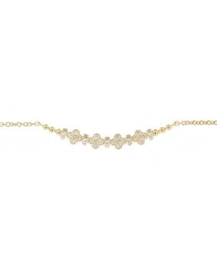 CLOVER DIAMOND NECKLACE (TN309)
