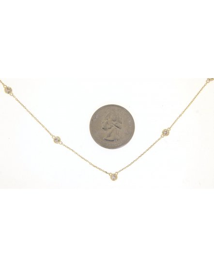 DIAMOND BY THE YARD NECKLACE (TN329)