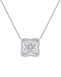 FOUR LEAF DIAMOND NECKLACE (TN332)