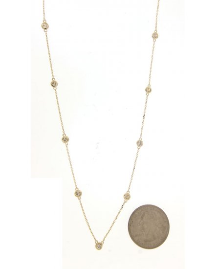 DIAMOND BY THE YARD NECKLACE (TN341)