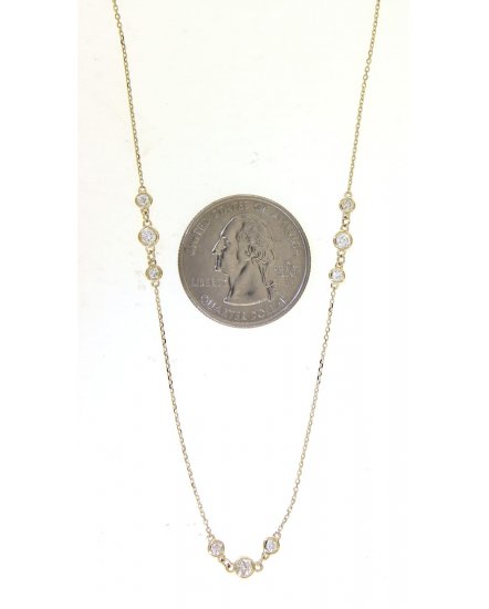DIAMOND BY THE YARD NECKLACE (TN368)