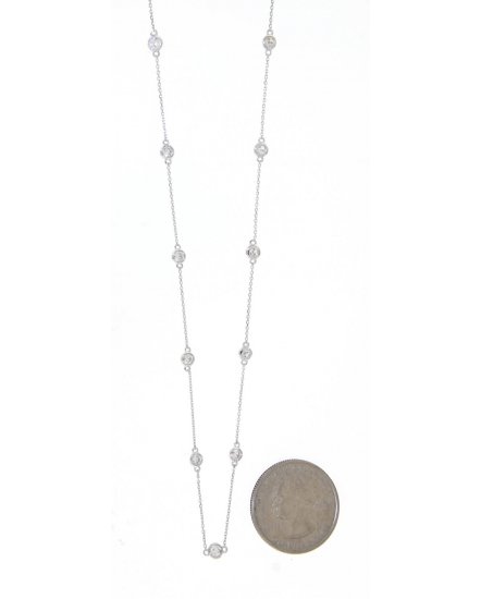DIAMOND BY THE YARD NECKLACE (TN375)