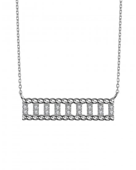 BAR DIAMOND NECKLACE (TN379)
