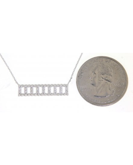 BAR DIAMOND NECKLACE (TN379)