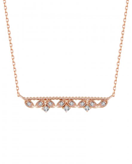BAR DIAMOND NECKLACE (TN383)