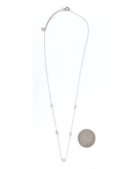 PEAR DIAMOND BY THE YARD NECKLACE (TN405)