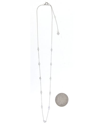 MARQUISE DIAMOND BY THE YARD NECKLACE (TN406)