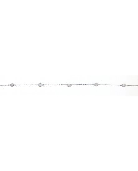 MARQUISE DIAMOND BY THE YARD NECKLACE (TN408)