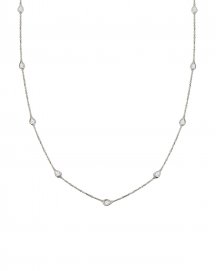 PEAR DIAMOND BY THE YARD NECKLACE (TN413)