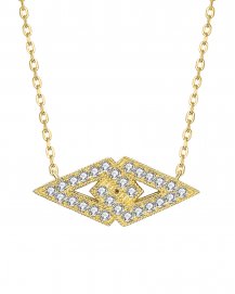 TRIANGLE  DIAMOND NECKLACE (TN439)
