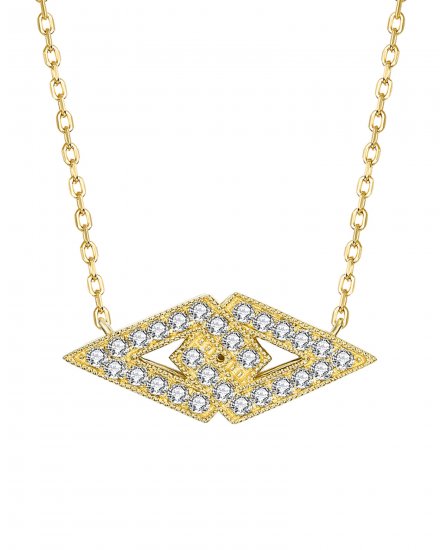 TRIANGLE  DIAMOND NECKLACE (TN439)