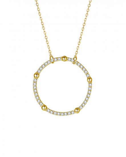 ROUND DIAMOND NECKLACE (TN456)